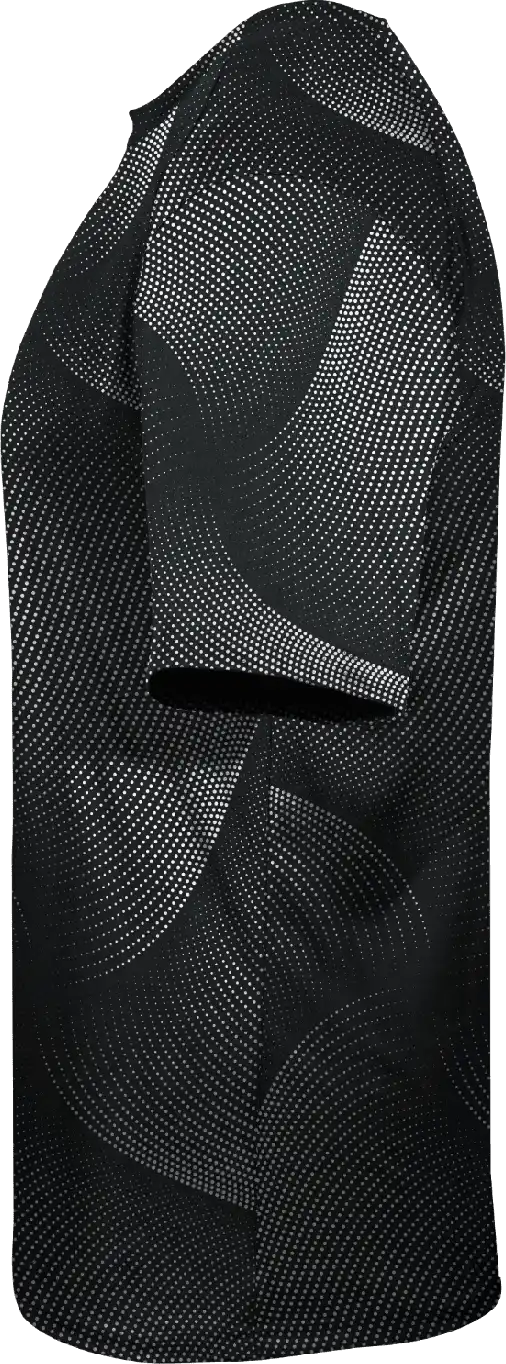 Badger Sport 2213 Warp Youth Tee - Black