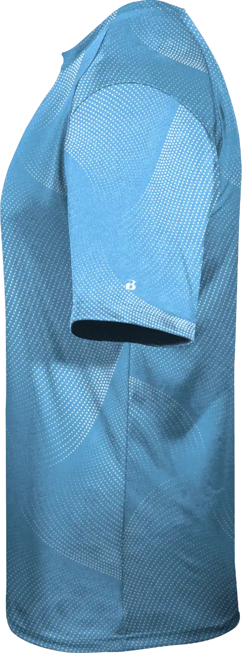 Badger Sport 2213 Warp Youth Tee - Columbia Blue