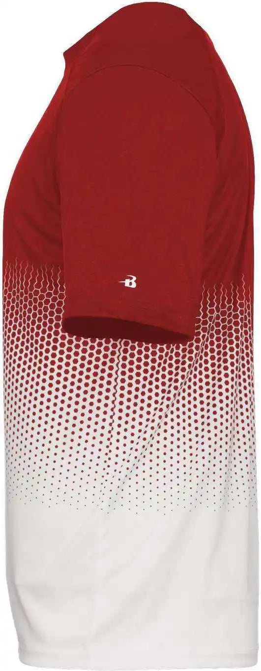 Badger Sport 222000 Hex 2.0 Youth Tee - Red