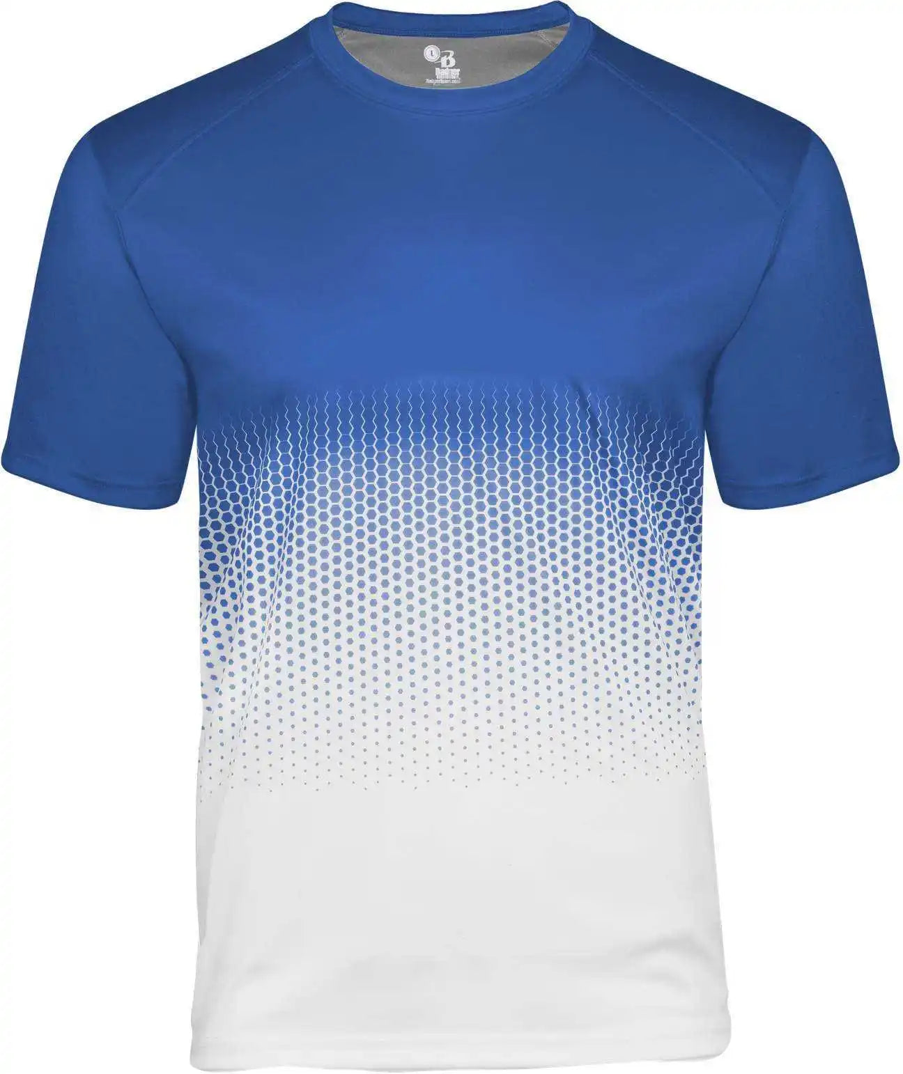 Badger Sport 222000 Hex 2.0 Youth Tee - Royal
