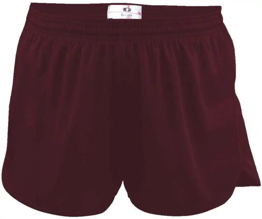 Badger Sport 2272 B-core Youth Track Short - Maroon