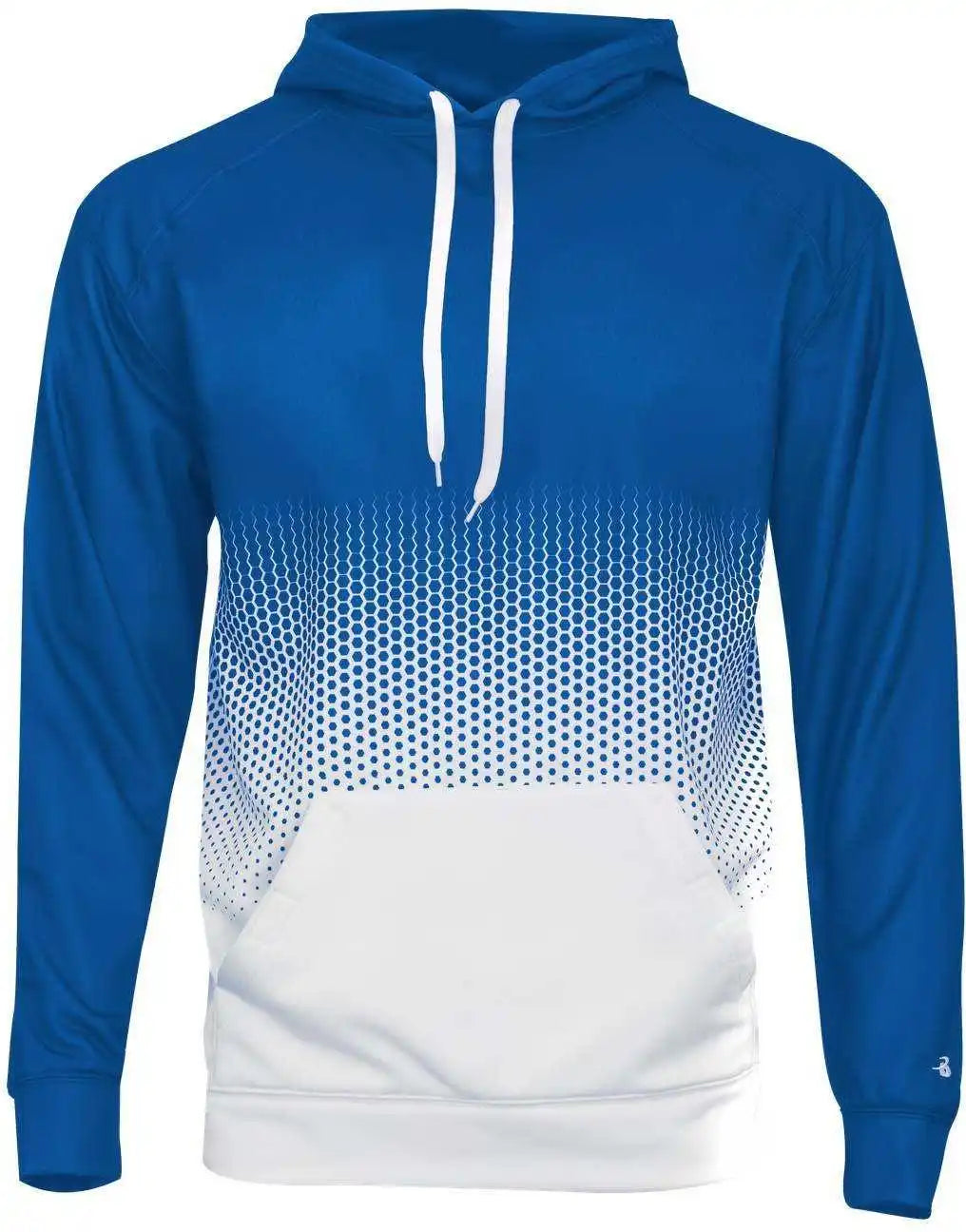 Badger Sport 2404 Hex 2.0 Youth Hoodie - Royal