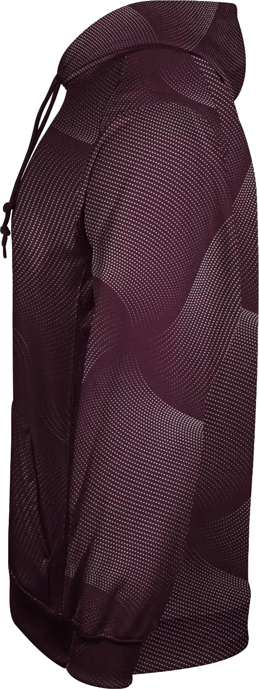 Badger Sport 2413 Warp Youth Hoodie - Maroon