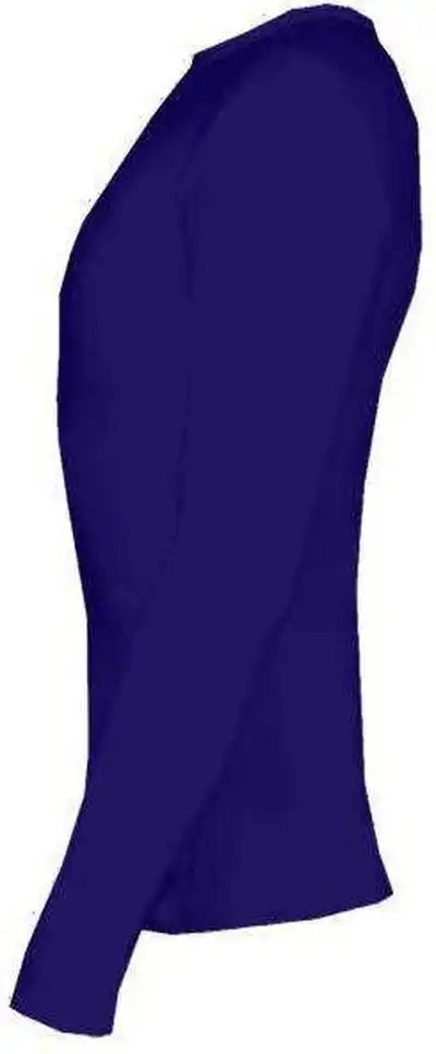 Badger Sport 2605 Pro-compression Long Sleeve Youth Crew - Purple
