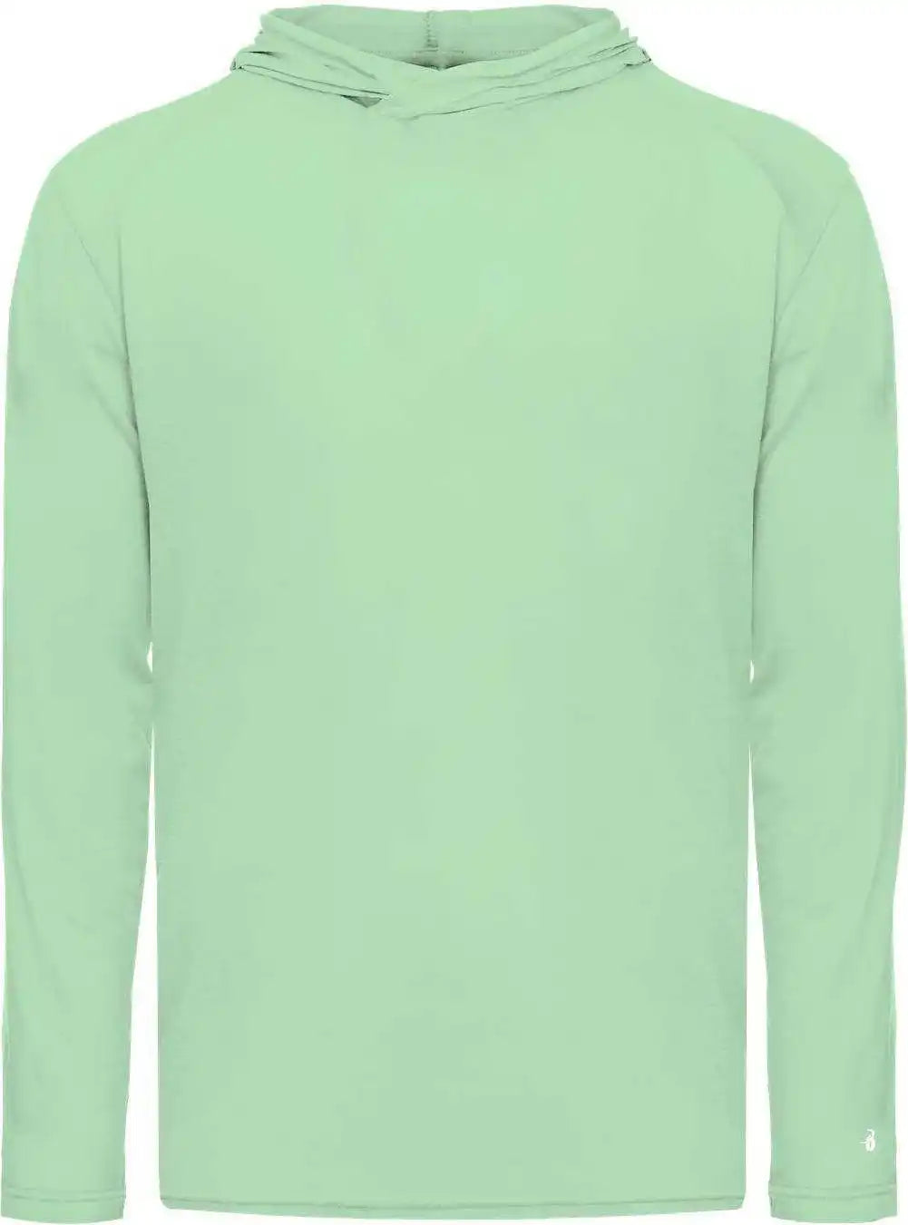 Badger Sport 2905 Tri-blend Surplice Youth Hoodie - Mint