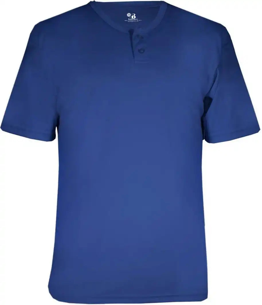 Badger Sport 2930 Youth B-core Placket - Royal