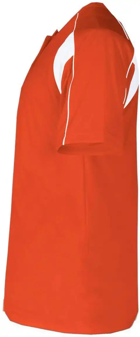 Badger Sport 2937 Youth Pro Placket - Orange White