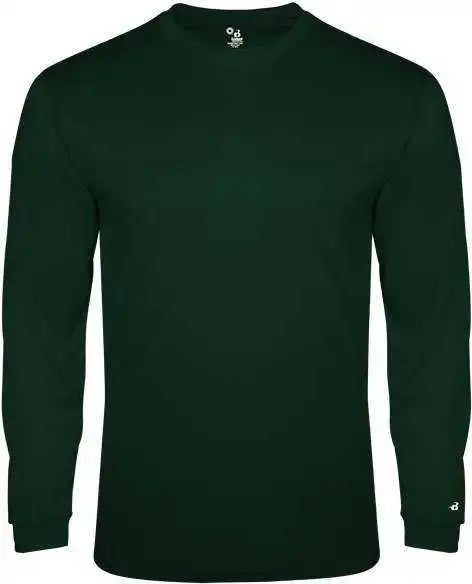 Badger Sport 2944 Tri-blend Long Sleeve Youth Tee - Forest