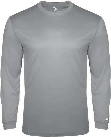 Badger Sport 2944 Tri-blend Long Sleeve Youth Tee - Oxford