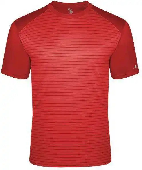 Badger Sport 2972 Vintage Line Tri-blend Youth Tee - Red