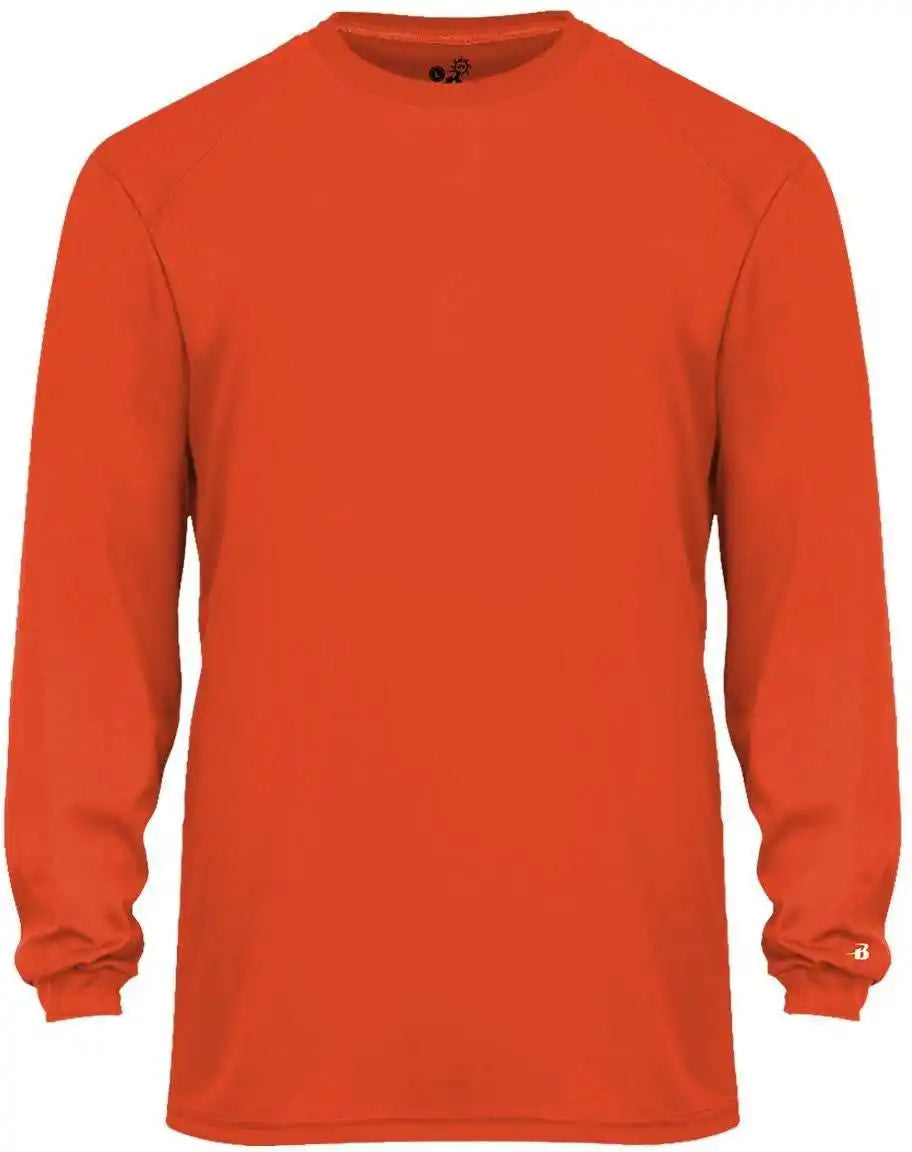 Badger Sport 4004 Ultimate Softlock Long Sleeve Tee - Orange