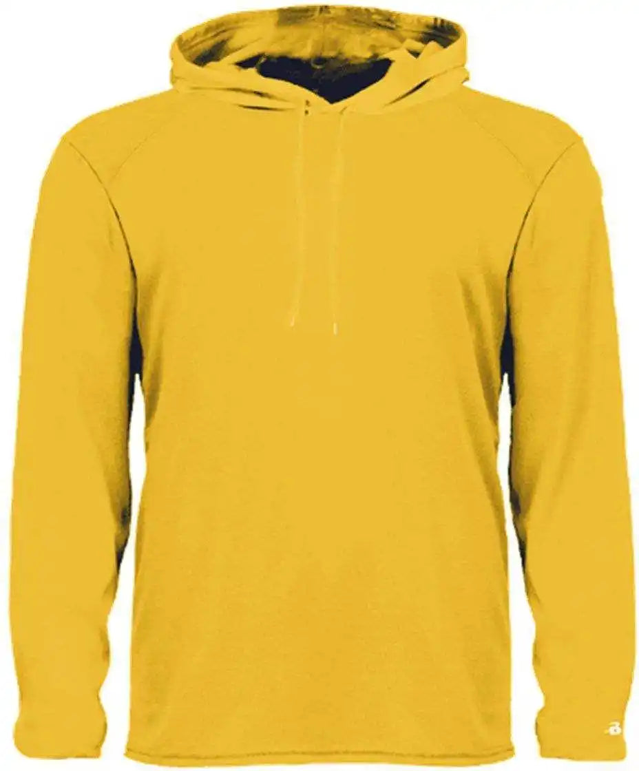 Badger Sport 4105 B-core Long Sleeve Hoodie Tee - Gold
