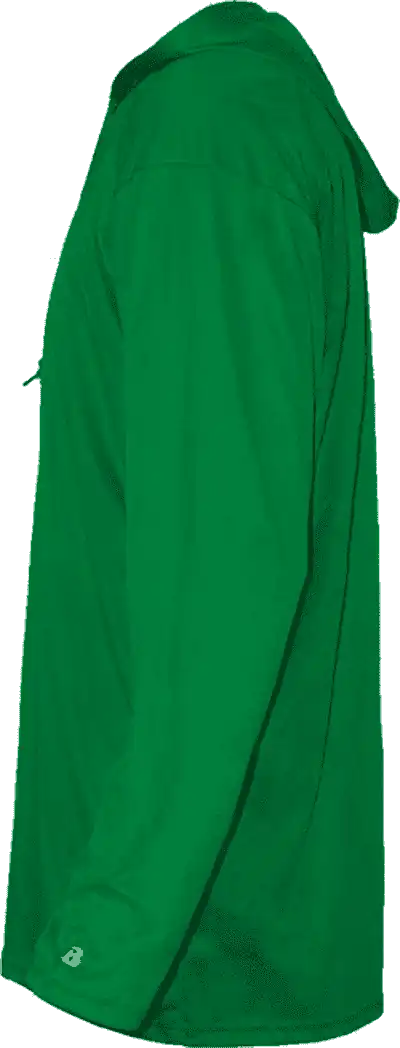 Badger Sport 4105 B-core Long Sleeve Hoodie Tee - Kelly