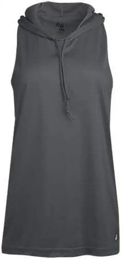 Badger Sport 4111 B-core Racerback Ladies’ Hoodie - Graphite
