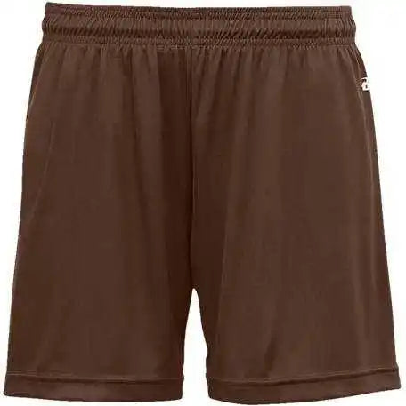 Badger Sport 4116 Ladies B-core Short - Brown
