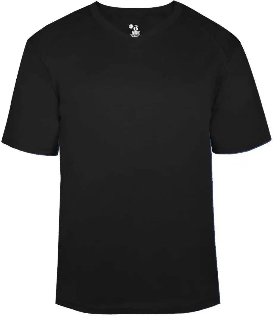 Badger Sport 4124 B-core V-neck Tee - Black