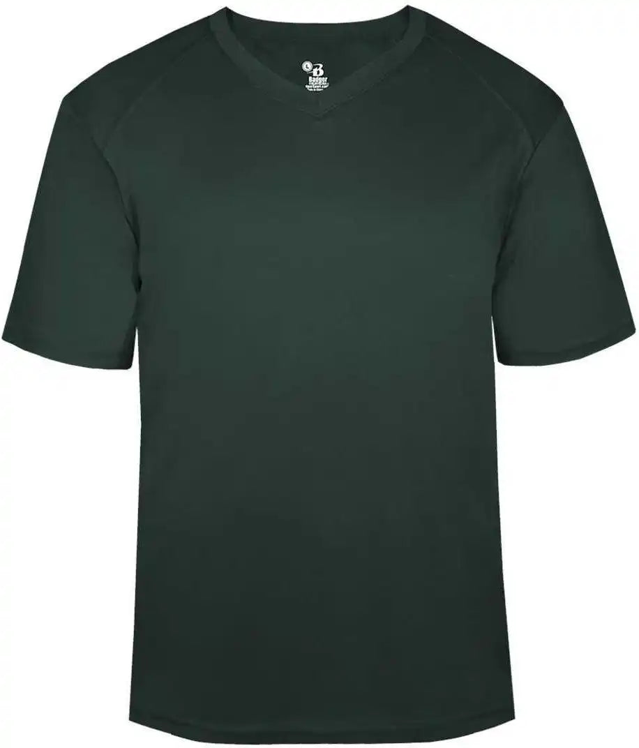Badger Sport 4124 B-core V-neck Tee - Forest