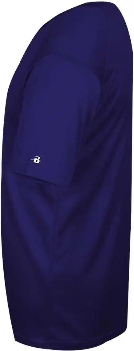 Badger Sport 4124 B-core V-neck Tee - Purple