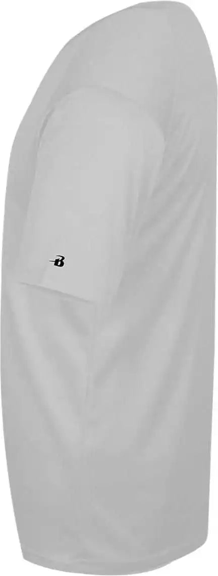 Badger Sport 4124 B-core V-neck Tee - Silver