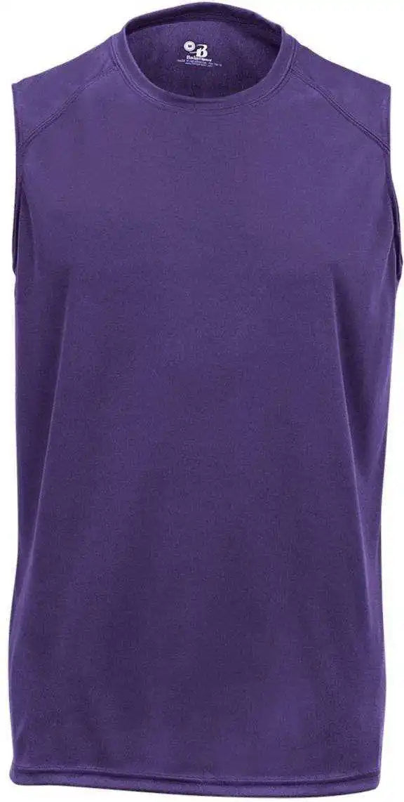 Badger Sport 4130 B-core Sleeveless Tee - Purple