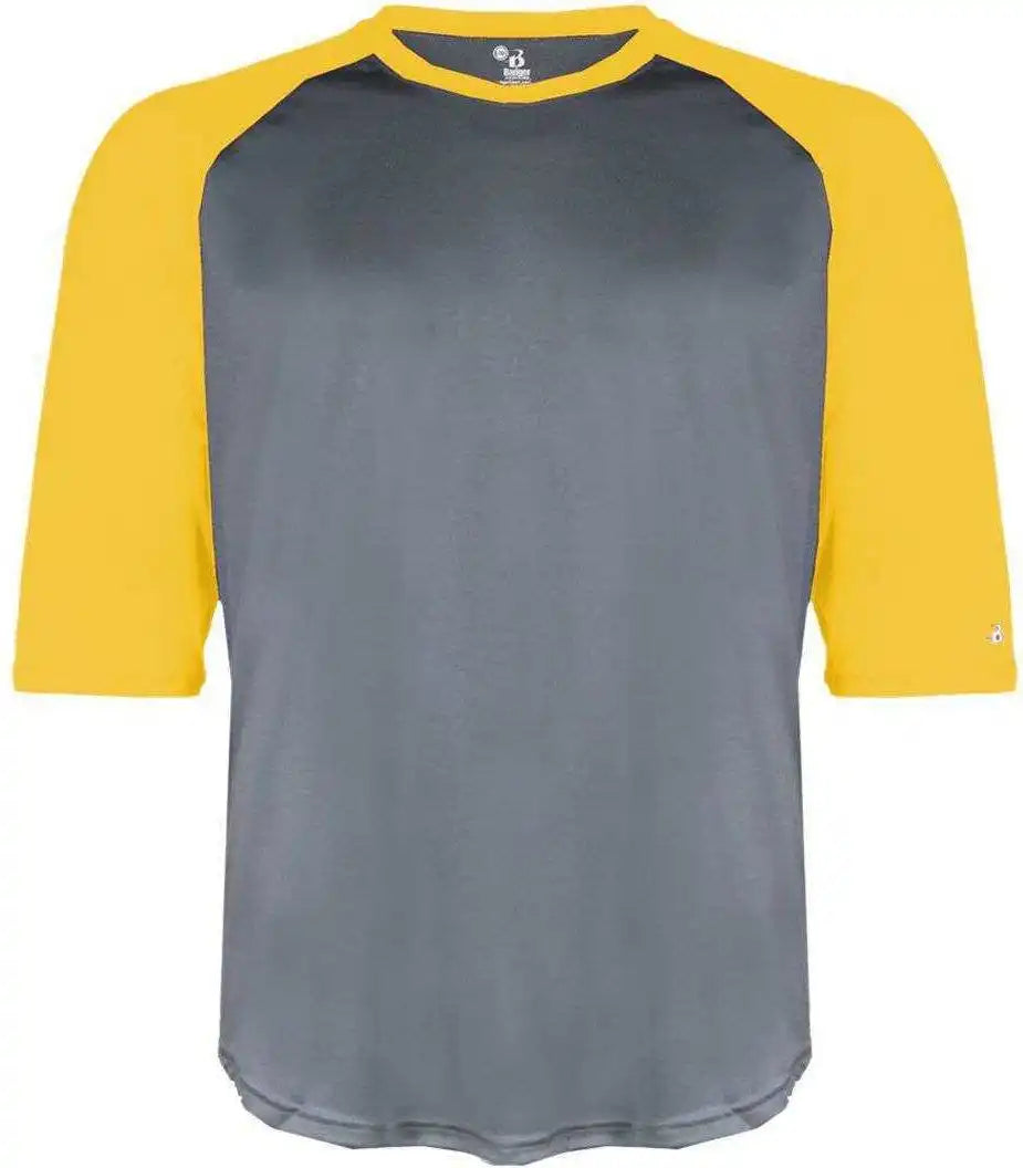 Badger Sport 4133 B-baseball Adult Undershirt - Graphite Gold