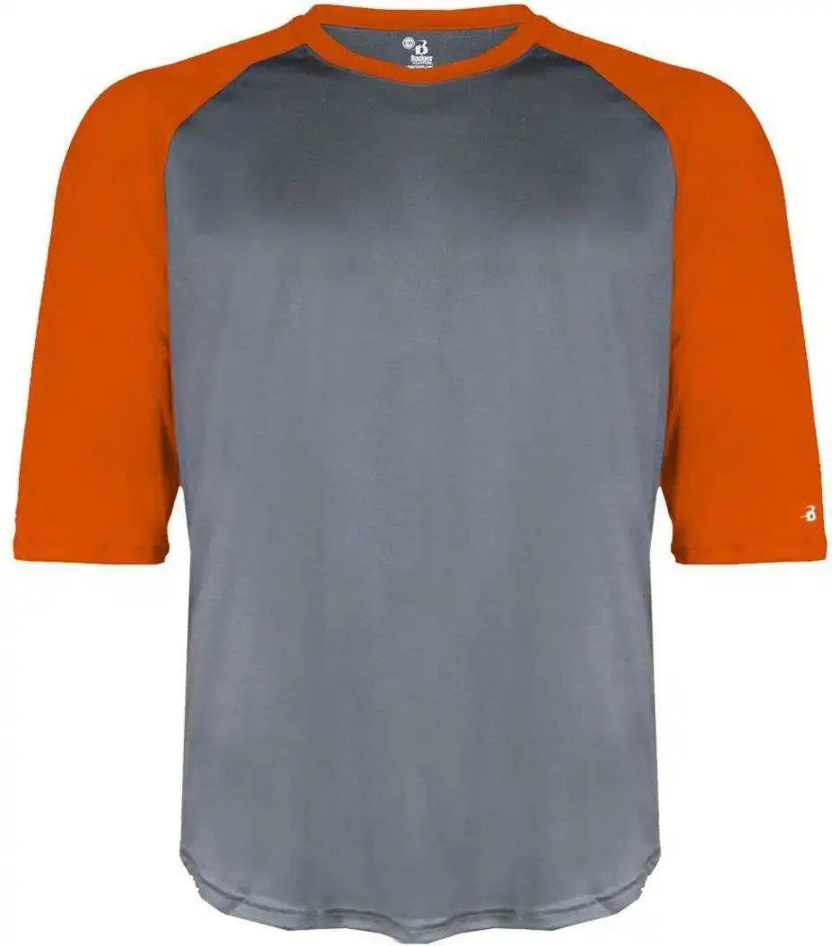Badger Sport 4133 B-baseball Adult Undershirt - Graphite Orange