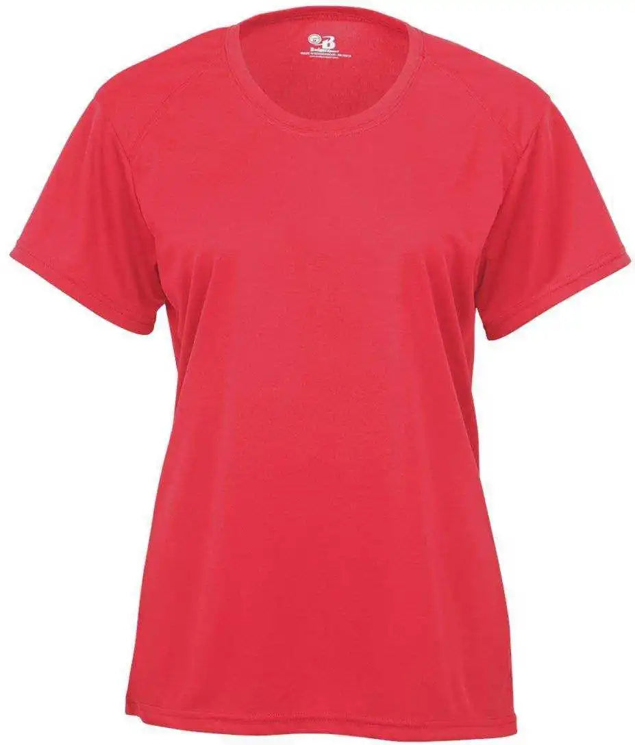 Badger Sport 4160 Ladies B-core Tee - Hot Coral