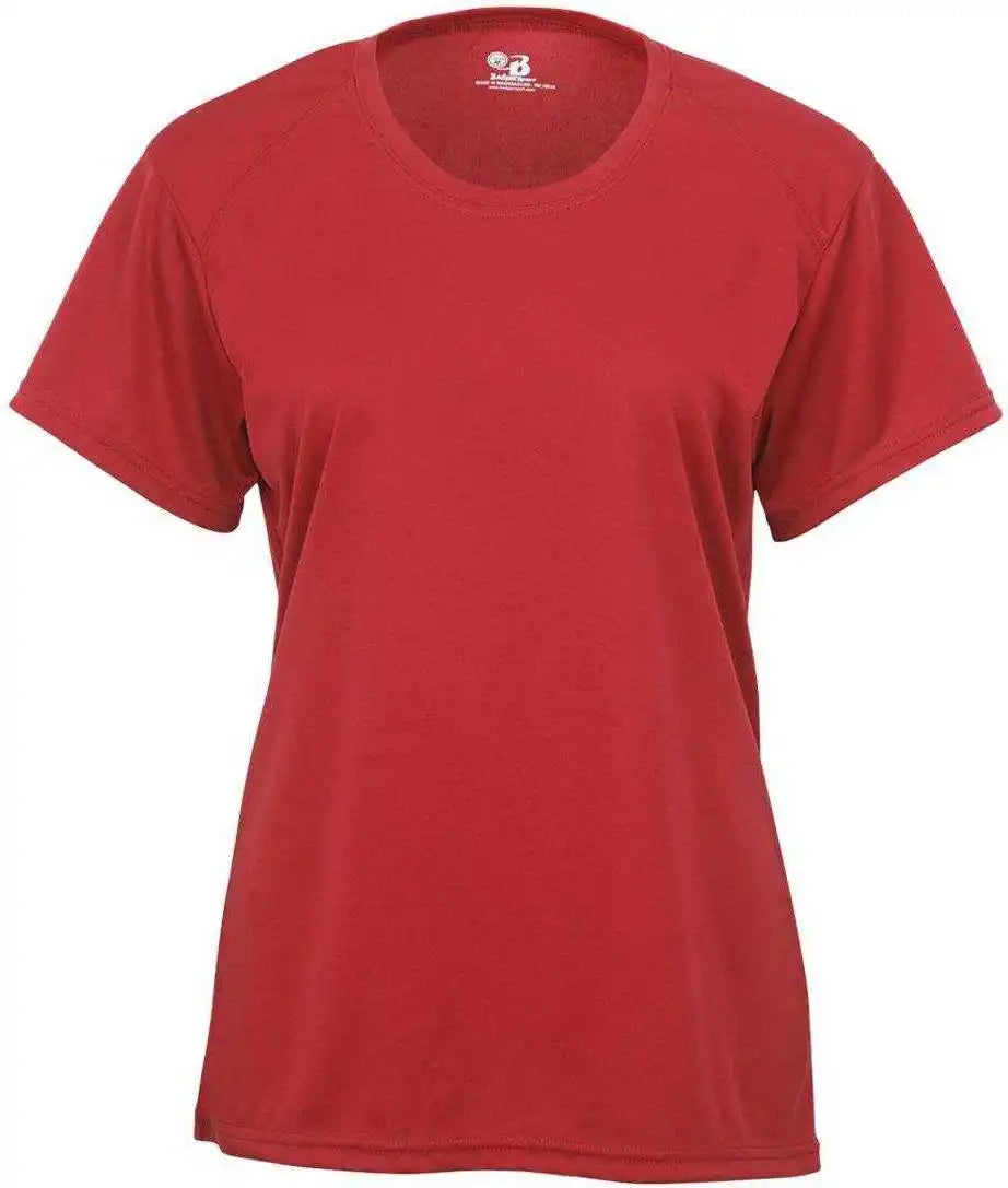 Badger Sport 4160 Ladies B-core Tee - Red