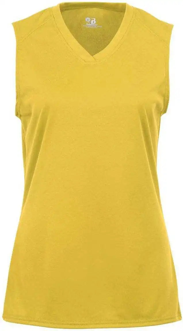 Badger Sport 4163 Ladies B-core Sleeveless Tee - Gold