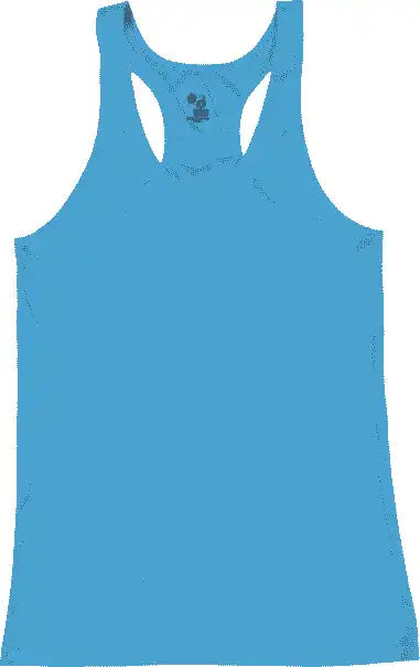 Badger Sport 4166 B-core Ladies Racerback Tank - Columbia Blue
