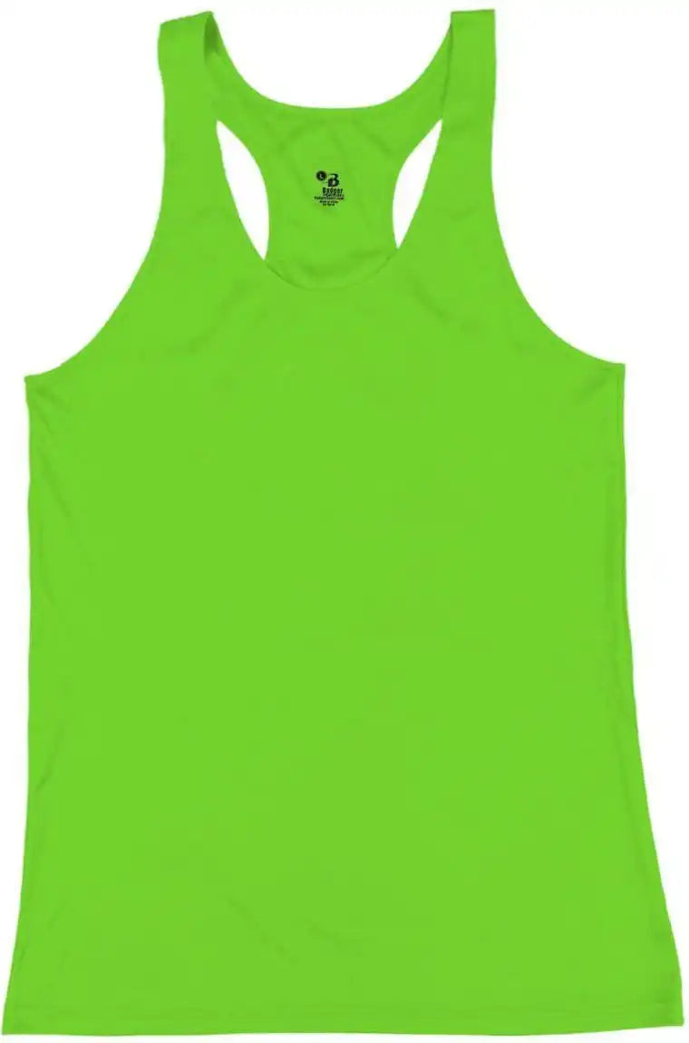 Badger Sport 4166 B-core Ladies Racerback Tank - Lime