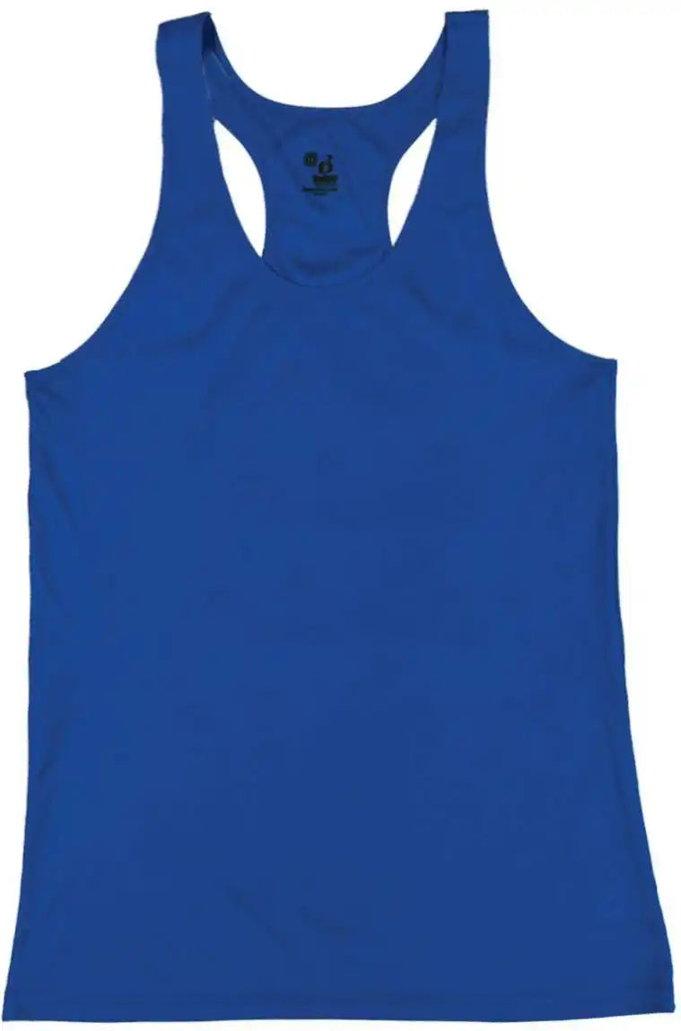 Badger Sport 4166 B-core Ladies Racerback Tank - Royal