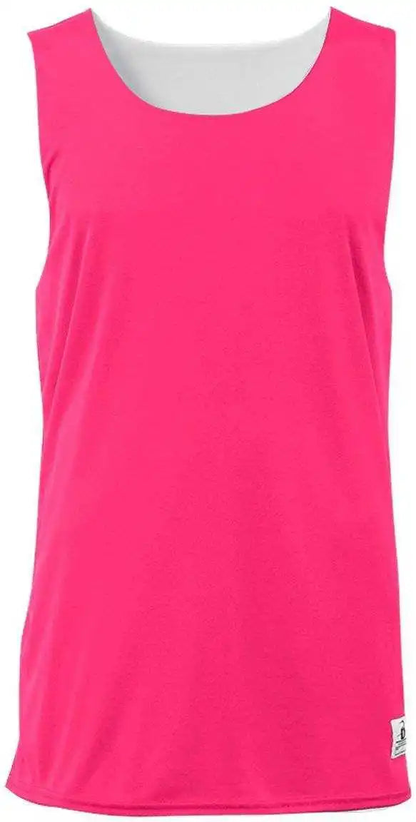 Badger Sport 4169 Ladies B-core Reversible Tank - Hot Pink White