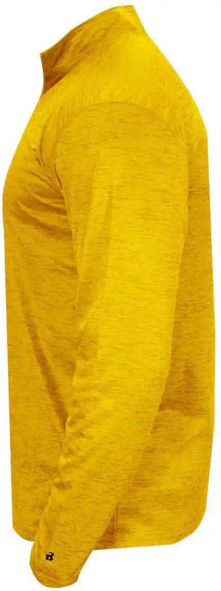 Badger Sport 4172 Tonal Blend 1/4 Zip - Gold