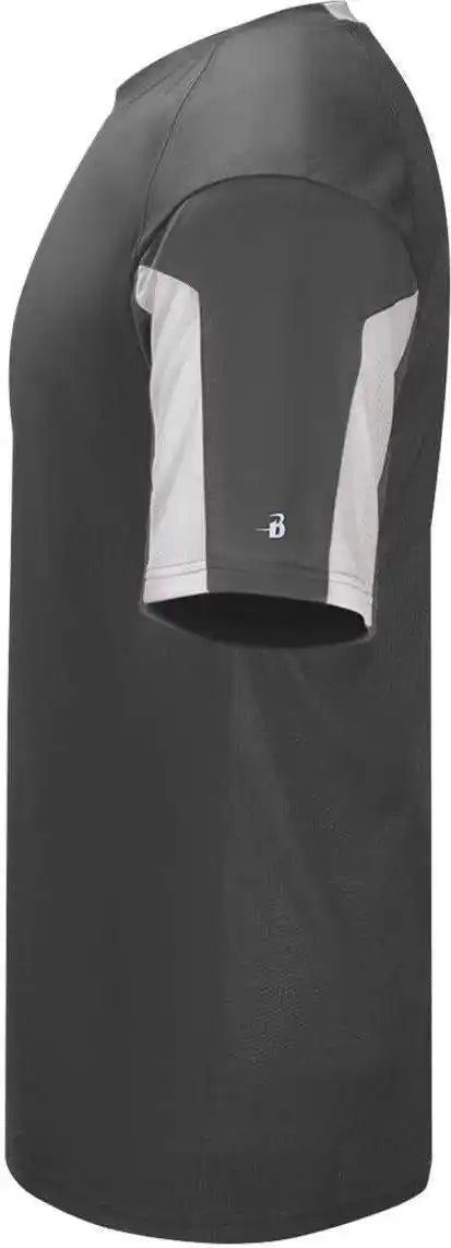Badger Sport 4176 Striker Tee - Graphite White
