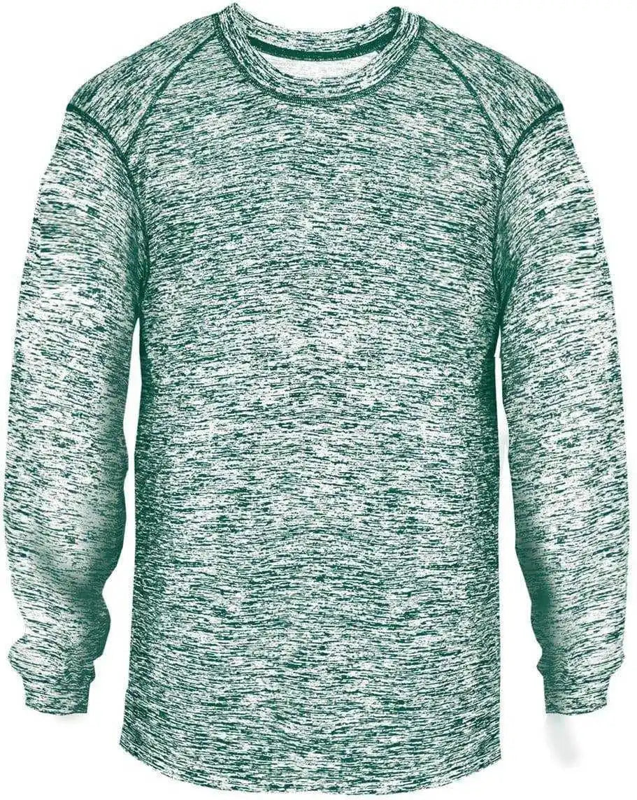 Badger Sport 4194 Blend Long Sleeve Tee - Forest