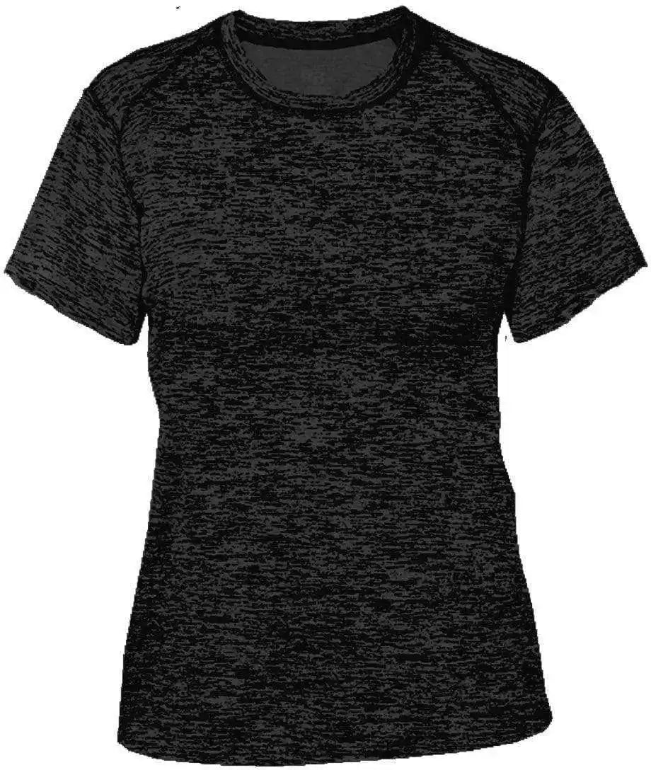 Badger Sport 4196 Blend Ladies Tee - Graphite Black