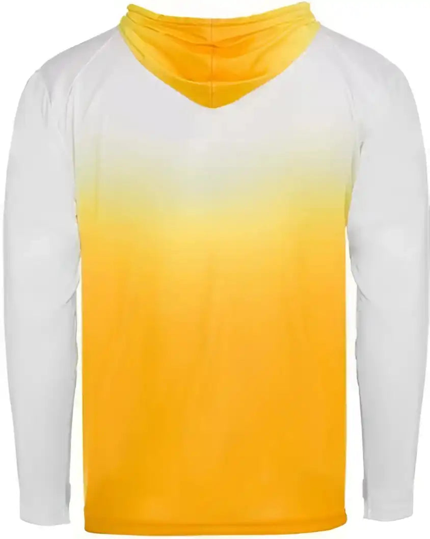 Badger Sport 4205 Ombre Hoodie Tee - Gold