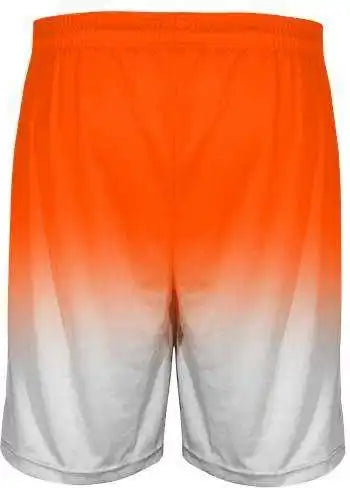 Badger Sport 4206 Ombre Short - Orange White