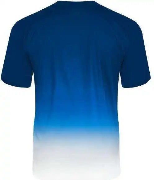 Badger Sport 4209 Reverse Ombre Tee - Royal