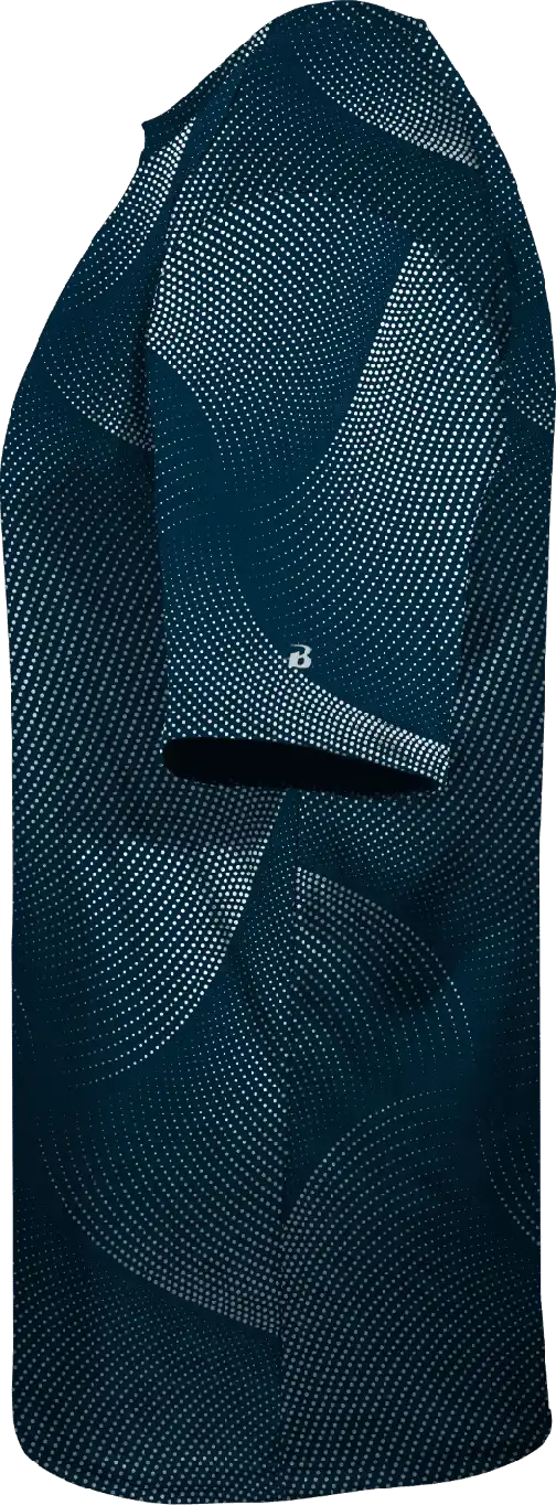 Badger Sport 4213 Warp Tee - Navy