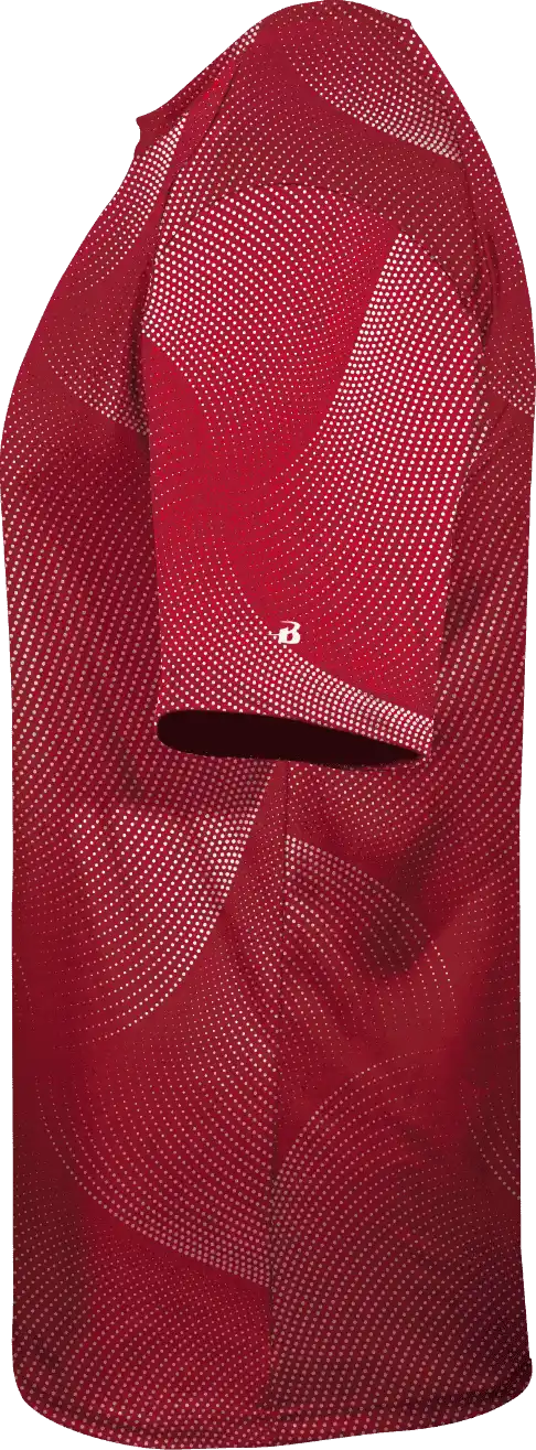 Badger Sport 4213 Warp Tee - Red