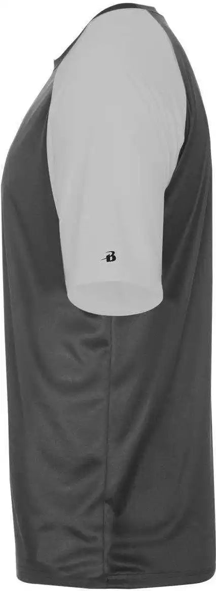 Badger Sport 4230 Breakout Tee - Silver Graphite