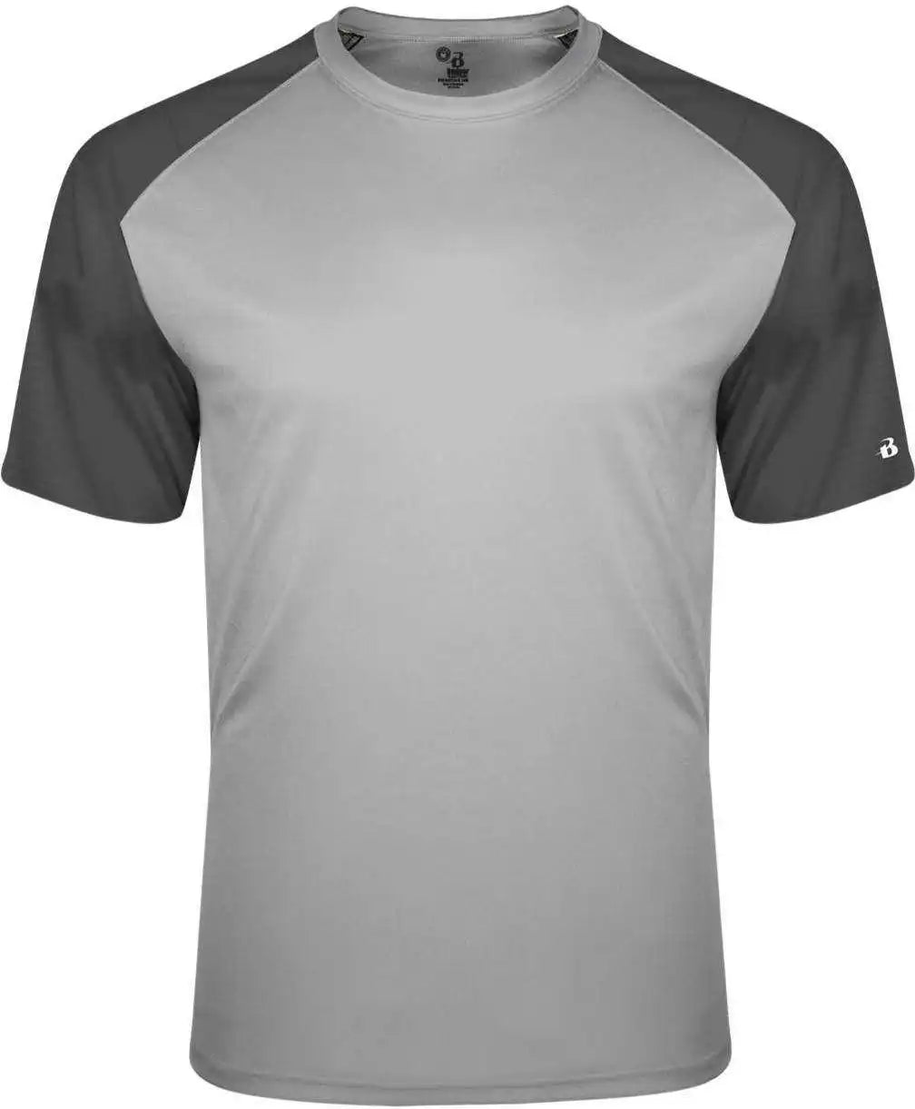 Badger Sport 4230 Breakout Tee - Silver Graphite