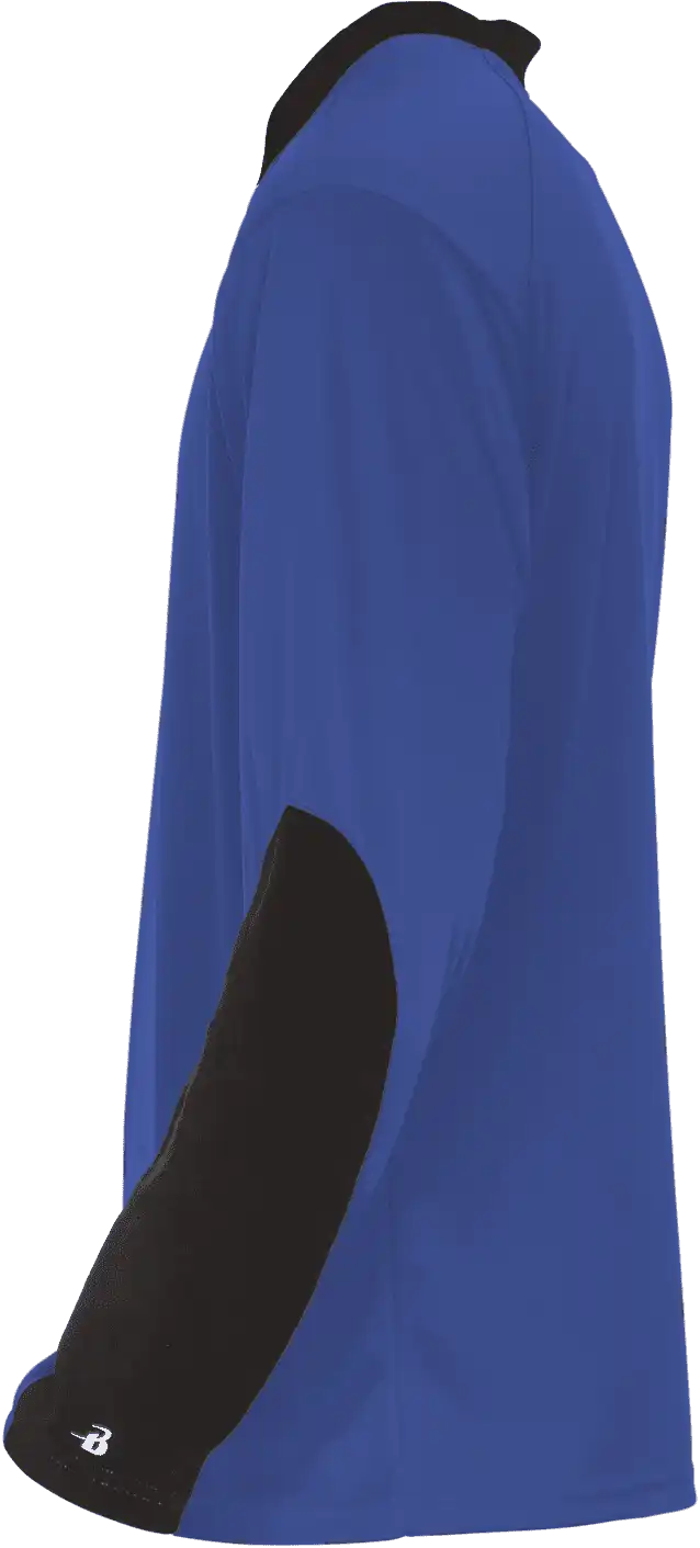 Badger Sport 426400 Sweatless Long Sleeve Tee - Royal Black