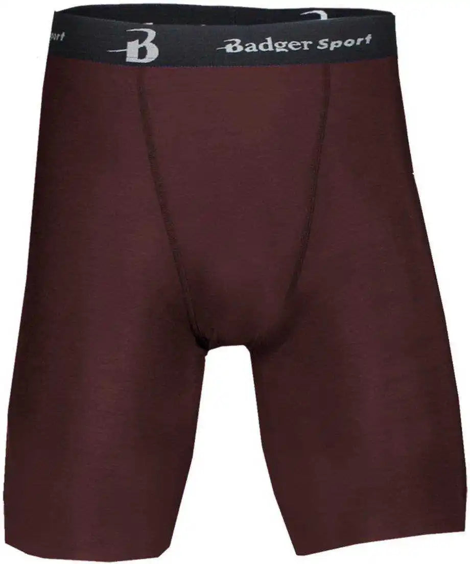 Badger Sport 4607 B-fit Compression Short - Maroon