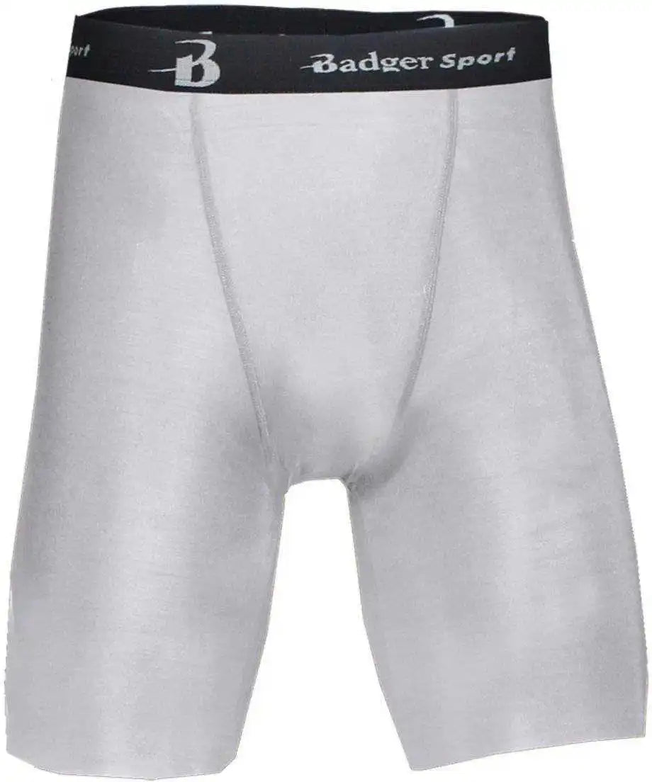 Badger Sport 4607 B-fit Compression Short - Silver