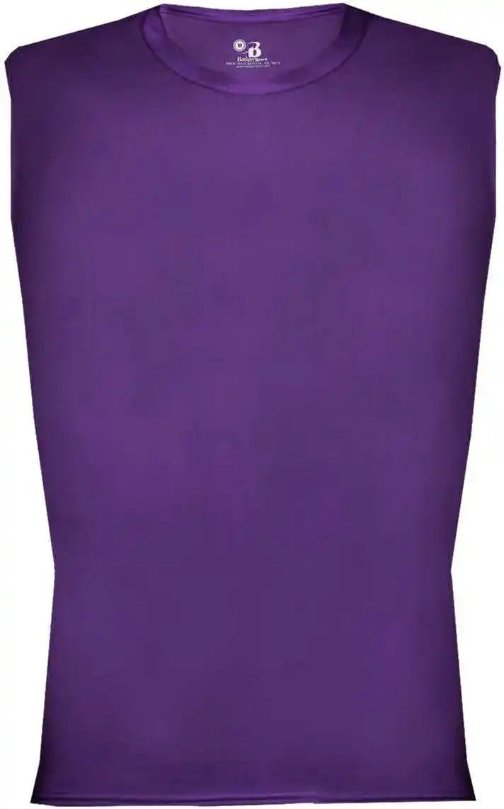 Badger Sport 4631 Pro-compression Sleeveless - Purple