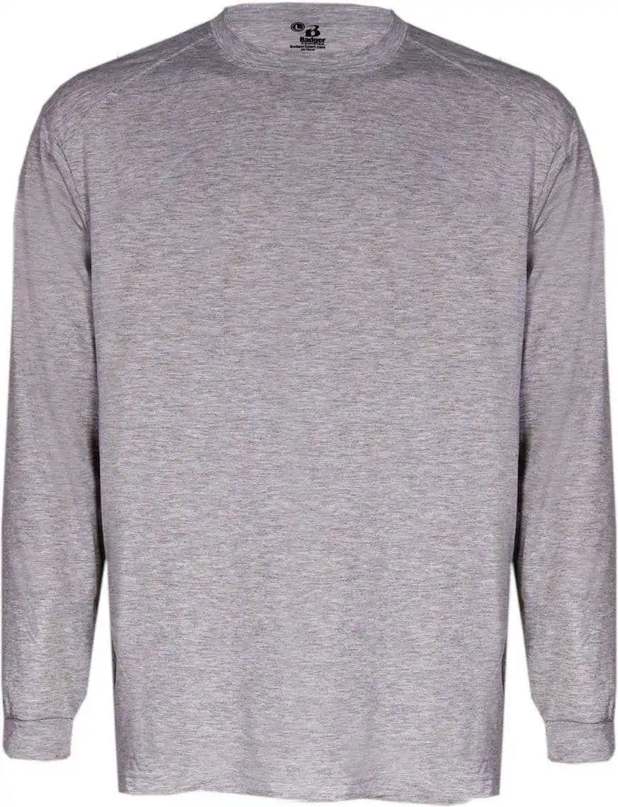 Badger Sport 4804 B-tech Long Sleeve Tee - Gray