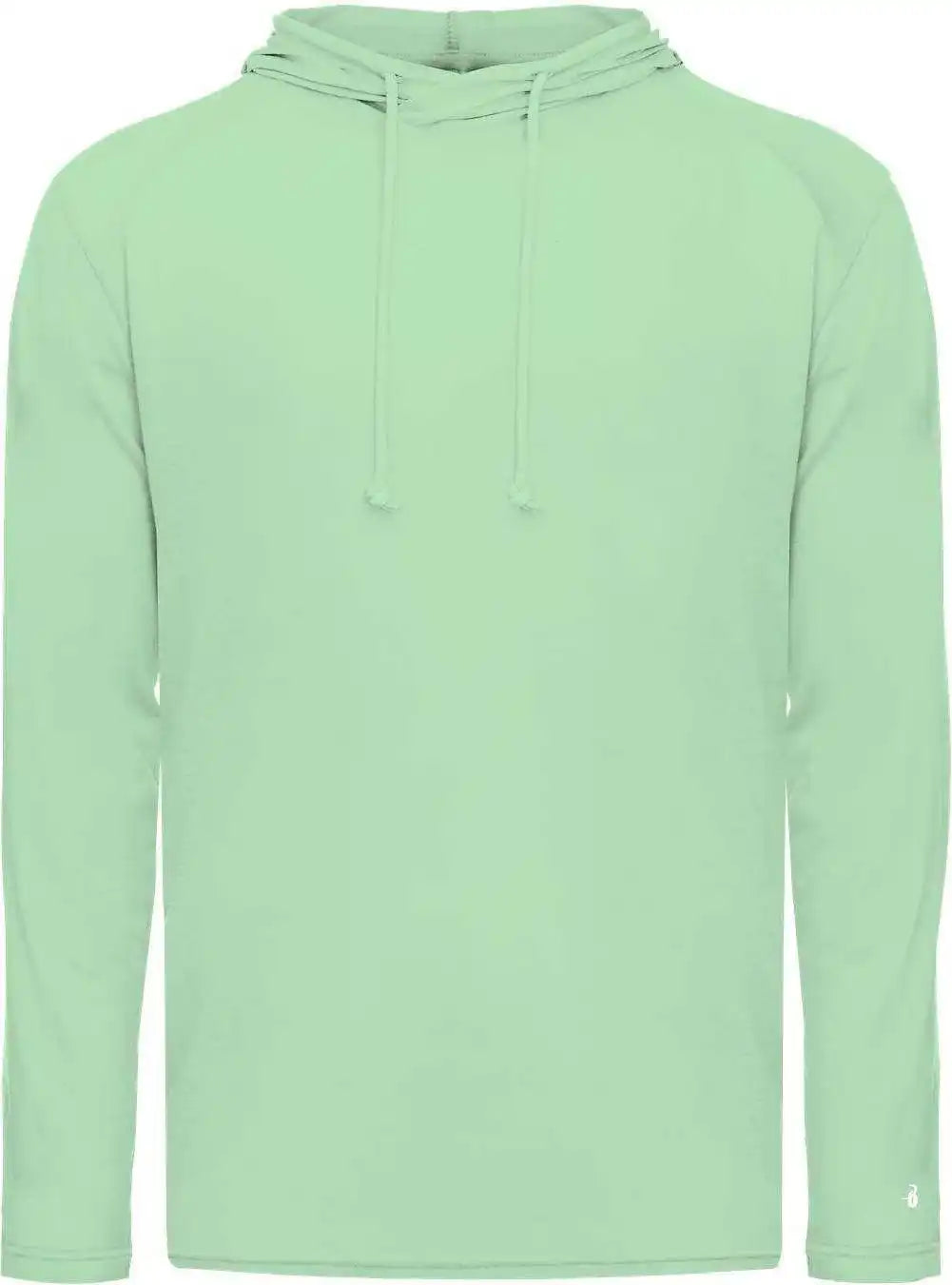 Badger Sport 4905 Tri-blend Surplice Hoodie Tee - Mint